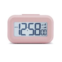 9cm Kitto Pink LCD Digital Alarm Clock By ACCTIM image
