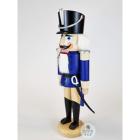 37cm Blue Soldier Nutcracker By Seiffener image