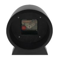 13.5cm Bloke Black Silent Analogue Alarm Clock By CLOUDNOLA image