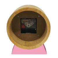 13.5cm Bloke Pink Silent Analogue Alarm Clock By CLOUDNOLA image