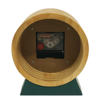 13.5cm Bloke Green Silent Analogue Alarm Clock By CLOUDNOLA image