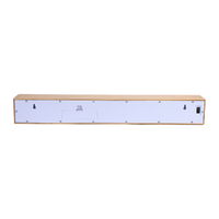 65cm Texttime Collection Bamboo Flip Wall Clock By CLOUDNOLA image