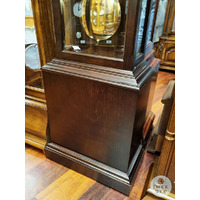 208cm Limited Edition Dark Cherry Grandfather Clock With Westminster Chime By K&K Exclusive image