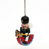 7cm Nutcracker Horsemen Hanging Decoration- Assorted Designs image