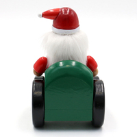 11.5cm Santa In Tractor German Incense Burner image