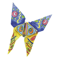 Colouring Origami- Butterfly image