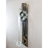 84cm Grey Pendulum Wall Clock By AMS image