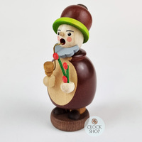 10cm Dwarf With Rose Hip Plant German Incense Burner By Richard Glässer image