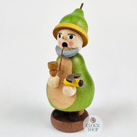 10cm Dwarf Pear German Incense Burner Smoker By Richard Glässer image