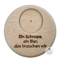 German Mini Schnapps Glass & Beer Cover- Assorted Designs image
