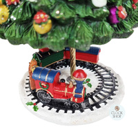 20cm Rotating Musical Christmas Tree With Decorations (We wish you a Merry Christmas) image