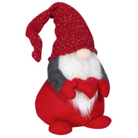 30cm Valentines Gnome With Love Heart - Boy Or Girl image
