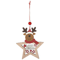 15cm Star Figurine Hanging Decoration- Assorted Designs image