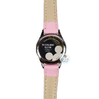 25mm Disney Petite Mickey Mouse Womens Watch With Pink Leather Band image