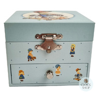 Boy On Rocking Horse Musical Jewellery Box With Dancing Horse (Schubert- Serenade) image