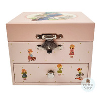 Children & Boat Musical Jewellery Box With Dancing Horse (Mozart- A Little Night Music) image