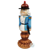 25cm Blue Nutcracker On Stand image