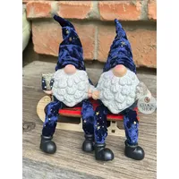 Stanley Starwort | 25cm Gnome Shelf Sitter in Royal Blue | Assorted Designs image
