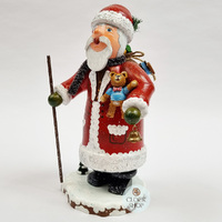 20cm Santa & Teddy German Incense Burner image