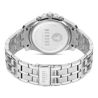 45mm Chrono Lion Silver Mens Watch With Black Dial By VERSACE image