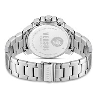 45mm Aberdeen Chrono Silver Mens Watch With Black Dial By VERSACE image