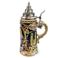 Oktoberfest 200 Years Beer Stein With Kissing Couple 0.75L By KING image