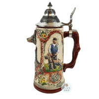 German Shepherd Beer Stein 0.75L By Thewalt 1893 image