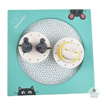 Cat & Mouse Music Box With Spinning Figurines (Love Story) image