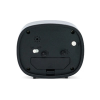 9cm Hilda Black Analogue Alarm Clock By ACCTIM image