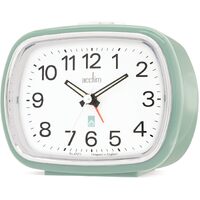 9cm Camille Sage Green Analogue Alarm Clock By ACCTIM image