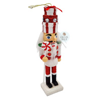 15cm Christmas Nutcracker With Gift Box Hat- Assorted Designs image