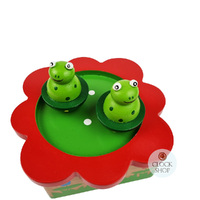 Frog Music Box With Spinning Animals (Merrily We Roll Along) image