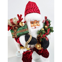 45cm Sitting Santa Claus- Knud image