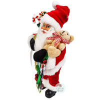 30cm Standing Santa Claus - Carl image