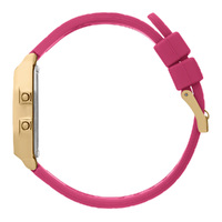32mm Digit Retro Collection Raspberry Pink & Gold Digital Womens Watch By ICE-WATCH image
