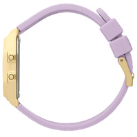 32mm Digit Retro Collection Lavender Purple & Gold Digital Womens Watch By ICE-WATCH image