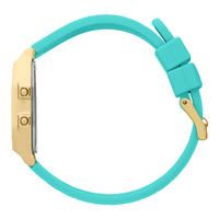 32mm Digit Retro Collection Turquoise & Gold Digital Womens Watch By ICE-WATCH image