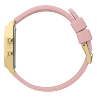 32mm Digit Retro Collection Baby Pink & Gold Digital Womens Watch By ICE-WATCH image