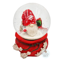 6.5cm Santa On Gift Bag Snow Globe- Assorted Designs image