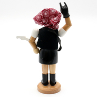 20cm Female Guitarist German Incense Burner image