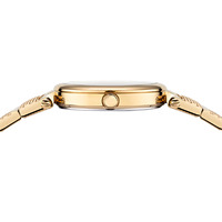 Los Feliz Gold Bracelet Band Watch with Black Dial By VERSACE image