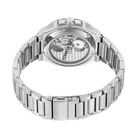 Silver Skeleton Automatic Watch with Silver Braclet Band BY KENNETH COLE image