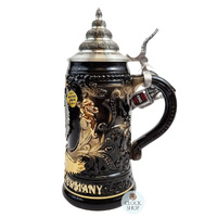 Deutschland Beer Stein With Pewter Eagle 0.4L By KING image