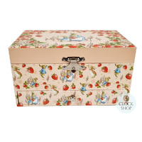 Peter Rabbit & Strawberries Musical Jewellery Box (La Vie En Rose) image