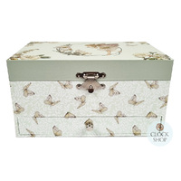 Flower Fairy & Butterflies Musical Jewellery Box (Mozart- The Magic Flute) image