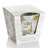 8.5cm Scented Christmas Candle- Glamour Christmas image