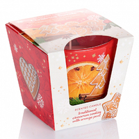8.5cm Scented Christmas Candle- Gingerbread Cookies  image