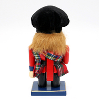 18cm Scotsman Nutcracker With Brown Hair image