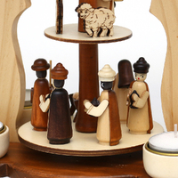 31cm Two Tier Nativity Christmas Pyramid image