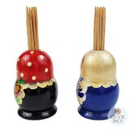 Russian Dolls Toothpick Holder 6cm- Assorted Designs image